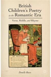 British Children's Poetry in the Romantic Era