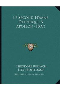 Second Hymne Delphique A Apollon (1897)