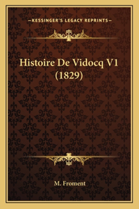 Histoire De Vidocq V1 (1829)