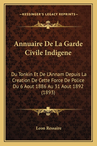 Annuaire De La Garde Civile Indigene