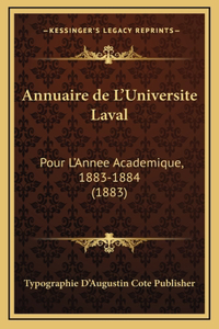 Annuaire de L'Universite Laval