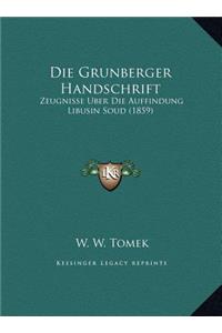 Die Grunberger Handschrift