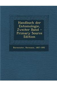 Handbuch Der Entomologie, Zweiter Band