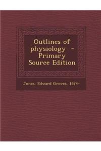 Outlines of Physiology