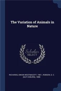 The Variation of Animals in Nature