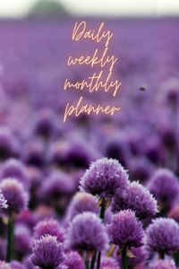 My daily, weekly, monthly planner