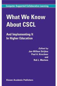 What We Know about Cscl