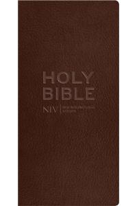 NIV Diary Chocolate Bonded Leather Bible