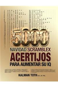 5000 Navidad Scramblex Acertijos Para Aumentar Su IQ