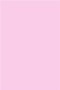Journal Classic Rose Color Simple Plain Rose