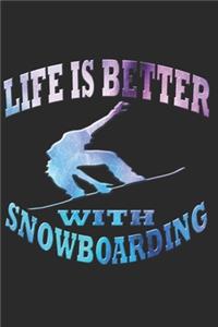 Snowboard Notizbuch