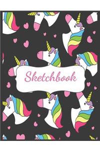 My Cute Unicorn Sketch Book