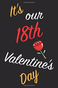 It's Our 18th Valentine's Day