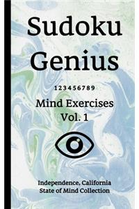 Sudoku Genius Mind Exercises Volume 1