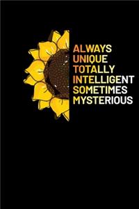 Always Unique Totally Intelligent Sometimes Mysterious