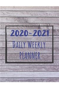 2 Year Planner 2020-2021 Daily Weekly Monthly