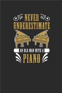 Never Underestimate An Old Man With A Piano