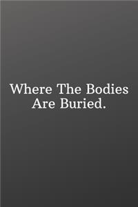 Where The Bodies Are Buried.