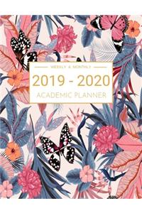 2019-2020 Academic Planner Weekly And Monthly