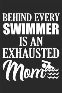 Behind every swimmer is an exhausted mom