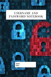 Username And Password Notebook