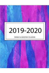 2020 - 2021 Weekly And Monthly Planner