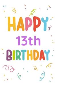 Happy 13th Birthday