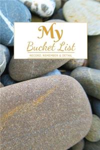 My Bucket List