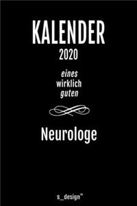 Kalender 2020 für Neurologen / Neurologe / Neurologin