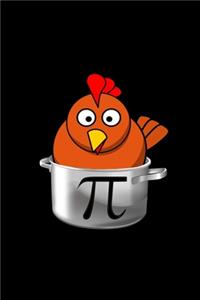 Fun Math Chicken Pot Pie Chicken Pot Pi Pun Notebook