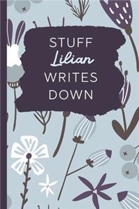 Stuff Lilian Writes Down