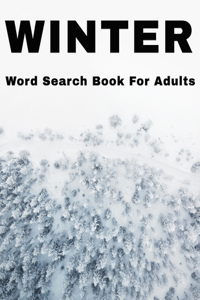 Winter Word Search Book For Adults