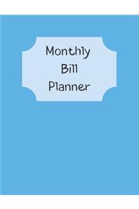 Monthly Bill Planner