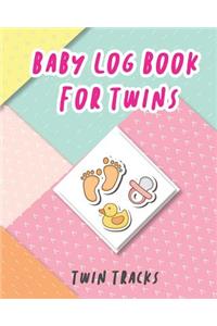 Baby Log Book for Twins