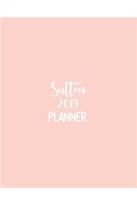 Sutton 2019 Planner