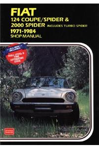 Fiat 124 Coupe/Spider and 2000 Spider 1971-84 Owner's Workshop Manual