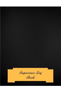 Supervisor Log Book