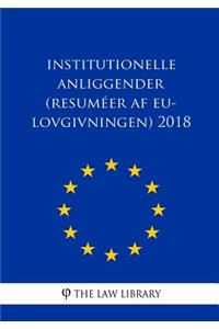 Institutionelle anliggender (Resuméer af EU-lovgivningen) 2018