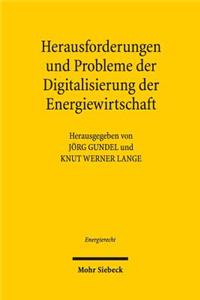 Herausforderungen Und Probleme Der Digitalisierung Der Energiewirtschaft