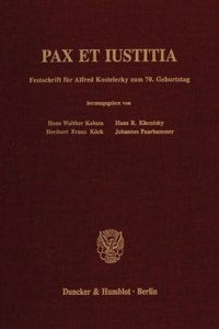 Pax Et Iustitia