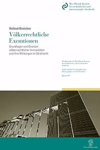 Volkerrechtliche Exemtionen