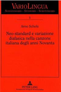 Neo-standard e variazione diafasica nella canzone italiana degli anni Novanta