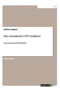  vereinfachte   UVP‐Verfahren