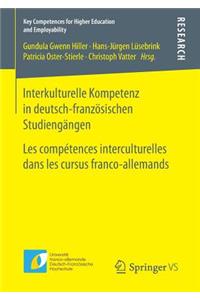Interkulturelle Kompetenz in Deutsch-Französischen Studiengängen