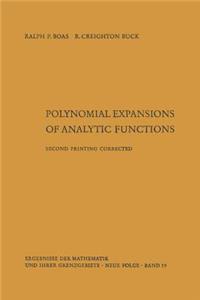 Polynomial Expansions of Analytic Functions