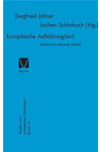Europäische Aufklärung(en)