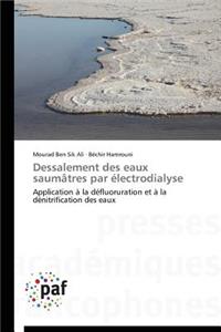 Dessalement Des Eaux Saumâtres Par Électrodialyse