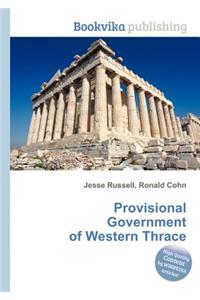 Provisional Government of Western Thrace