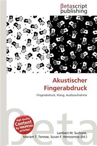 Akustischer Fingerabdruck