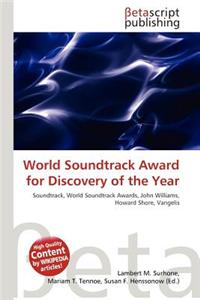 World Soundtrack Award for Discovery of the Year